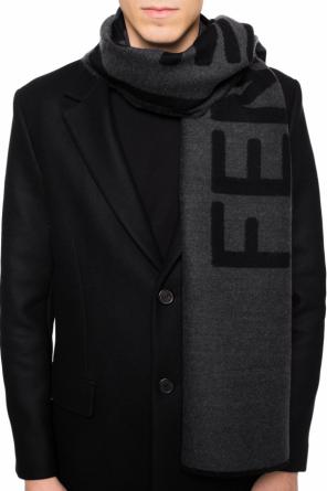 Scarf with an embroidered logo, zdjęcie 2 Scarf with an embroidered logo od Fendi